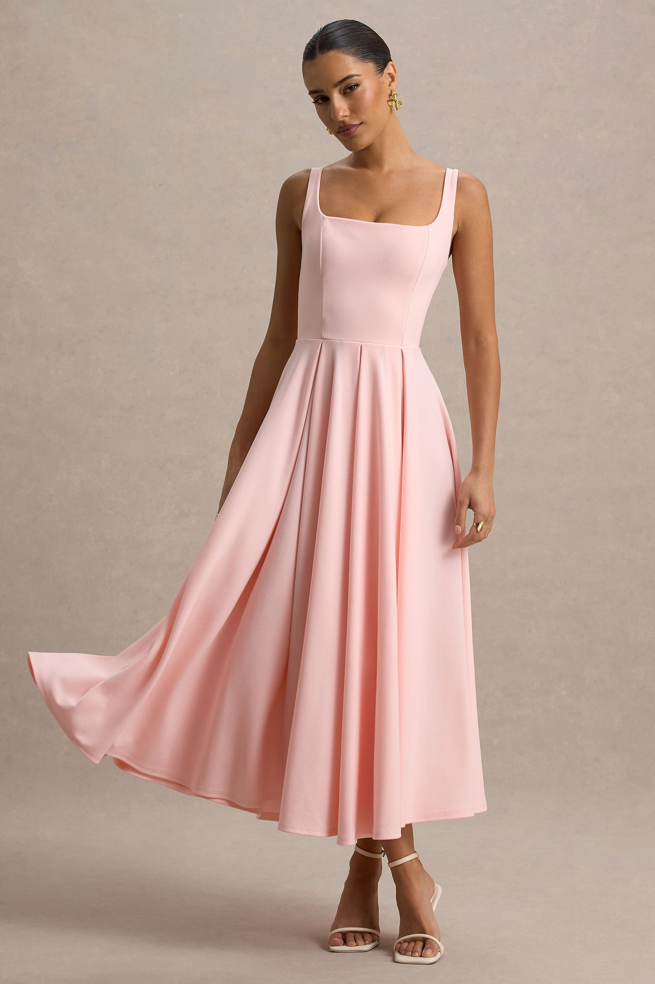 The Luma Midi- Blush