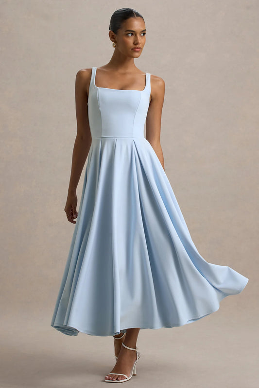 The Luma Midi- Ice Blue