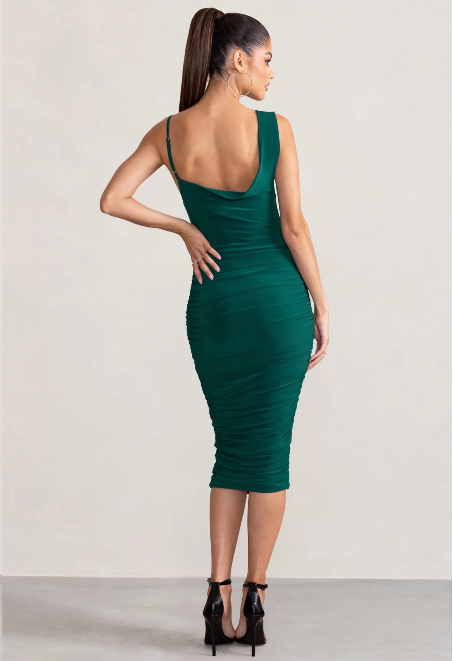 Emerald Muse Midi Dress