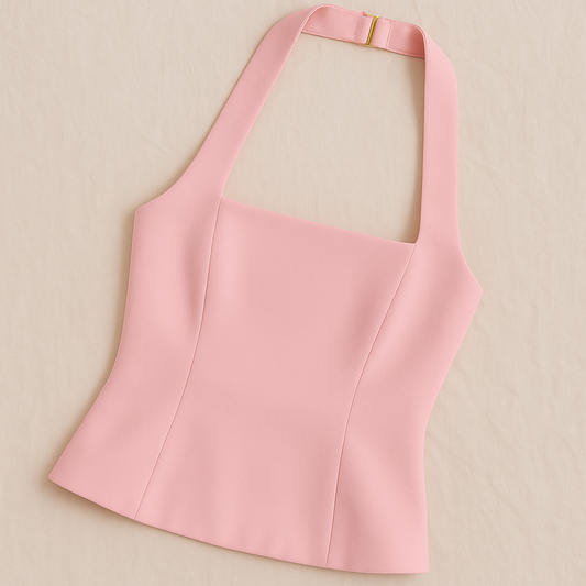Blush Hour Halter Top